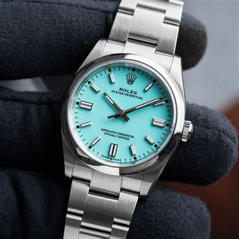 rolex oyster perpetual turquoise 36mm|rolex oyster perpetual 36 thickness.